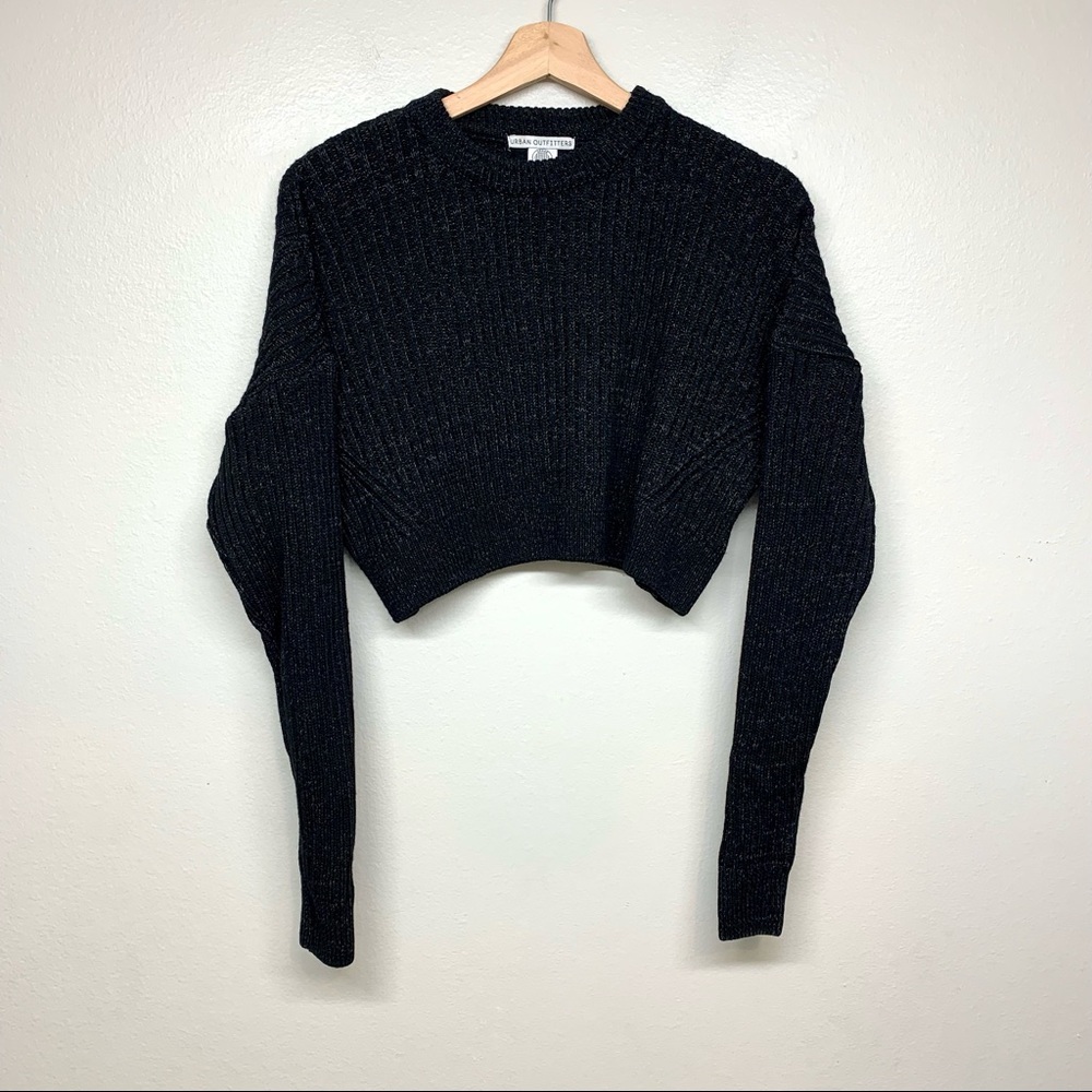 Urban Outfitters Womens Cropped Long Sleeve Sweater Size S